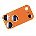 Protezione Obiettivo Fotocamera Opaca Arancione Compatibile Con Iphone 14 Pro Max/15 Pro Max/16 Pro Max - Vetro Temperato, Antigraffio - Foto miniatura 1