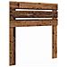 Testiera con testiera Legno vecchio 80 cm Legno multistrato - Foto miniatura 1