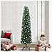 Albero di Natale artificiale con 300 LED Verde 240 cm - Foto miniatura 2