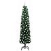 Albero di Natale artificiale con 300 LED Verde 240 cm - Foto miniatura 4