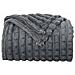 Coperte da Pile 6 pcs Grigio scuro 270 x 240 cm Panno - Foto miniatura 5