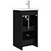 Mobile da bagno con lavabo Rovere Nero 42 x 40 x 84,5 cm - Foto miniatura 5