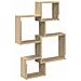 Mensole Cubo da Parete A parete Marrone 64 x 13,5 x 91,5 cm - Foto miniatura 5