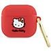 Custodia 3d In Silicone Hello Kitty Per Airpods 3 - Fucsia - Foto miniatura 2