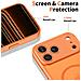 Custodia Arancione Basicmag Per Iphone 17 Pro Max - Foto miniatura 5
