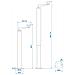 Supporto Rimorchio Regolabile D48 mm 40-65 cm 341517 - Foto miniatura 2