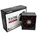 Alimentatore PC XP550R9 Certificazione 80 Plus Gold ATX Potenza 550 W Colore Nero / Rosso - Foto miniatura 1