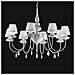 Lampada A Sospensione 8 X 40w E14 Ideal Lux Bianco - Foto miniatura 2