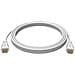 ver Cavo Hdmi A M / m High Speed 1 Mt Bianco - Foto miniatura 2