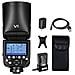 V1-S Kit Flash da Slitta TTL con Testa Tonda e Batteria al Litio per Sony  - Foto miniatura 1