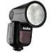 V1-S Kit Flash da Slitta TTL con Testa Tonda e Batteria al Litio per Sony  - Foto miniatura 3