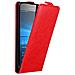 Custodia Compatibile Con Nokia Lumia 650 In Rosso Mela - Coperchio Protettivo In Design Flip Con Chiusura Magnetica - Foto miniatura 1