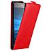 Custodia Compatibile Con Nokia Lumia 650 In Rosso Mela - Coperchio Protettivo In Design Flip Con Chiusura Magnetica - Foto miniatura 3