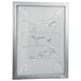 Cornice Espositiva Rimovibile Duraframe® Wallpaper A4 Argento Metallizzato - 484323 - Foto miniatura 1