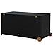 Contenitore da Giardino Nero 120x65x61 cm in Polyrattan - Foto miniatura 3