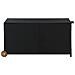 Contenitore da Giardino Nero 120x65x61 cm in Polyrattan - Foto miniatura 8