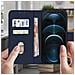 Custodia Iphone 12 Pro Max Portadocumenti Funzione Supporto Blu - Foto miniatura 4