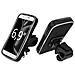 Supporto Impermeabile Per Bicicletta Con Copertura Per Smartphone Da 3,5'' A 6,9, Nero - Foto miniatura 3