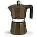 New Cream Caffettiera Italiana In Alluminio, Capacità 12 Tazze, Adatta A Tutti I Tipi Di Piani Cottura, Inclusa Induzione - Foto miniatura 1