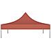 Tetto Per Tendone Per Feste 3x3 M Terracotta 270 G / m - Foto miniatura 2