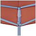 Tetto Per Tendone Per Feste 3x3 M Terracotta 270 G / m - Foto miniatura 4