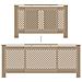 Copertura per Radiatore in MDF 205 cm - Foto miniatura 2