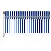 Tenda Sole Retrattile Manuale con LED 3x2,5m Blu e Bianco - Foto miniatura 4