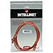 Network Cable, Cat6, UTP, 2x RJ-45, M / M, 7 ft. (2.0 m) , Orange - Foto miniatura 2