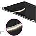 Tenda Automatica Parasole LED Sensore Vento 3x2,5m Antracite - Foto miniatura 8