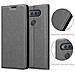 Custodia Compatibile Con Lg V20 In Grigio Titanio - Coperchio Protettiva Con Chiusura Magnetica, Funzione Stand E Tasca Per Le Carte - Foto miniatura 5