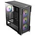 Case AX90 Midi Tower ATX / micro ATX / ITX 1 Porta USB 3.0 Colore Nero (Finestrato) - Foto miniatura 3