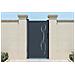 Cancello Pedonale In Alluminio 1m Life 100p180 - Foto miniatura 5