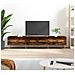 Mobile Porta Tv Rovere Fumo 150x36x30 Cm In Legno Multistrato - Foto miniatura 1