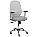 Sedia Da Ufficio Cilanco Con Braccioli Grigio Bianco - Foto miniatura 1