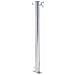 Colonna D'acqua Da Giardino 80 Cm Acciaio Inox Rotonda - Foto miniatura 1