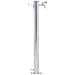 Colonna D'acqua Da Giardino 80 Cm Acciaio Inox Rotonda - Foto miniatura 3