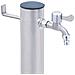 Colonna D'acqua Da Giardino 80 Cm Acciaio Inox Rotonda - Foto miniatura 5