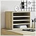 Organizer Scrivania Rovere Sonoma 36x26x29,5 Legno Multistrato - Foto miniatura 1