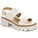 Beige Casual Open Sandals Sandali Sintetico E Tessile Scarpe Donna Beige Eu 36, 937076/01-04 - Foto miniatura 1