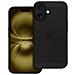 Custodia Back Cover Shell Rigida Antiscivolo Traforata Per Apple Iphone 16 Plus Black - Foto miniatura 1