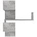 Scaffali Angolari Muro 2pz Grigio Cemento 40x40x50 Multistrato - Foto miniatura 5