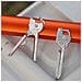 Mini Coltello Pieghevole 6 In 1 Strumento Portachiavi Multifunzionale - Foto miniatura 4