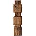 Set mobile TV 6 pcs Legno vecchio 30.5 x 30 x 90 cm - Foto miniatura 9