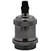 Portalampade 2 pz Nero Lucido E27 - Foto miniatura 3