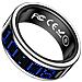 Smart Ring Con Display: Controllo Touch, Monitoraggio Fitness E Telecomando Silver 11 - Foto miniatura 6