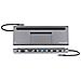 KDock-4 Cablato USB 3.2 Gen 1 (3.1 Gen 1) Type-C Argento - Foto miniatura 1