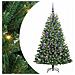 Albero di Natale Artificiale con Rami Pieghevoli Verde 150 cm - Foto miniatura 1