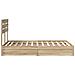Letto con Contenitore con testiera Rovere Sonoma 120 x 200 cm - Foto miniatura 9