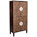 Armadio In Legno Marrone 86x41x180h - Foto miniatura 1