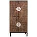 Armadio In Legno Marrone 86x41x180h - Foto miniatura 2